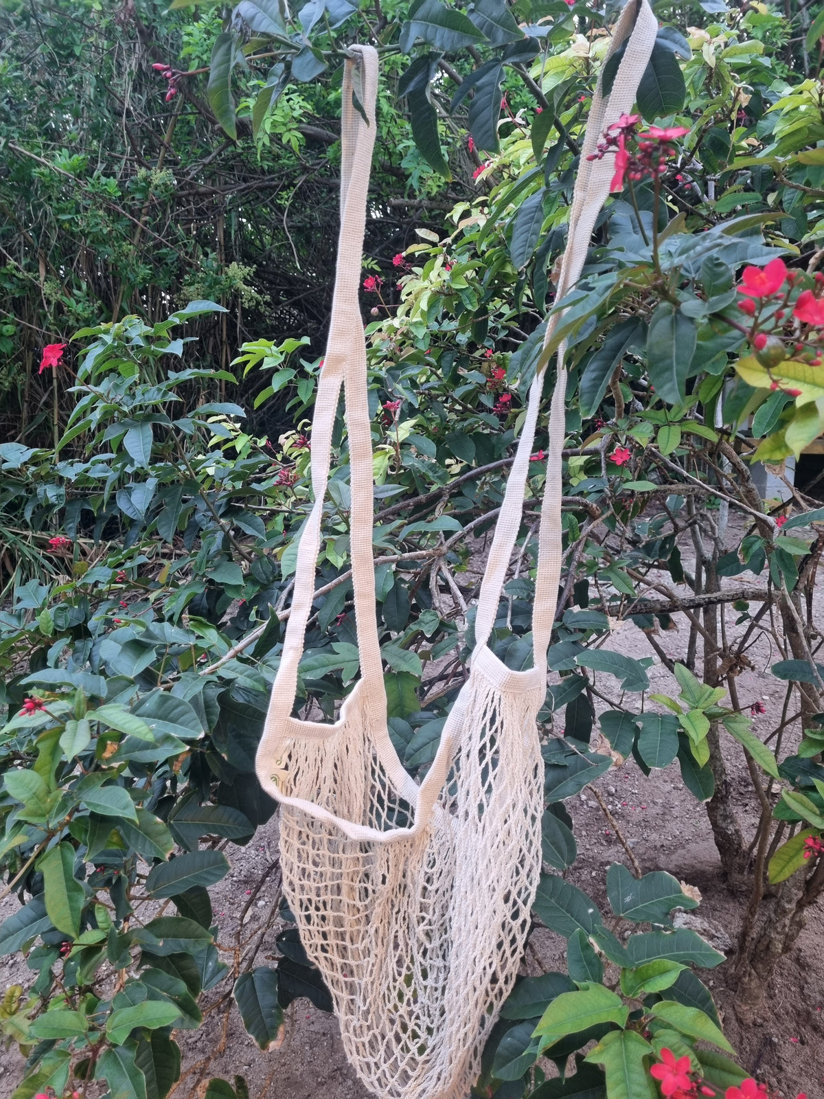 Mesh Shopping Bag- Extra Long Handles