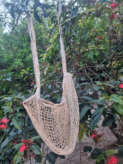 Mesh Shopping Bag- Extra Long Handles