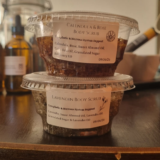 Calendula and Rose Body Scrub